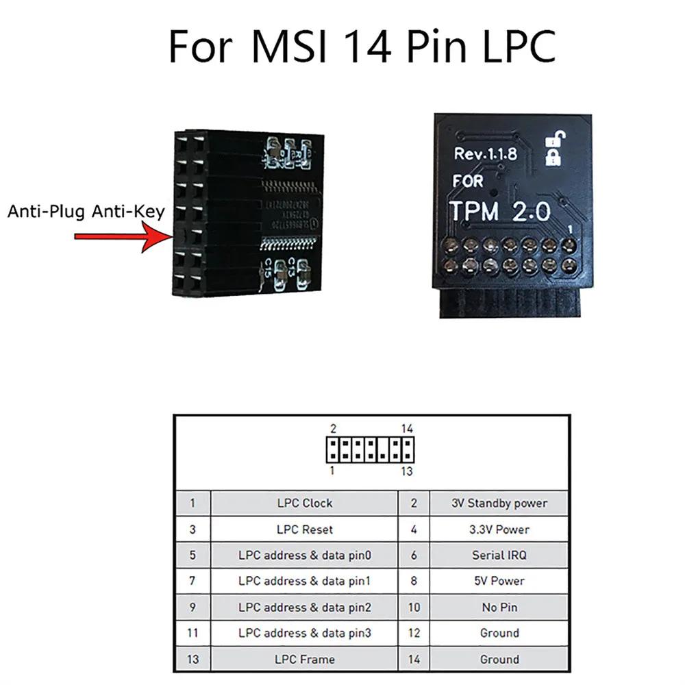 MSI MS -4136 -4462 ƮƮ ÷  TPM  , 12  SCI/ 14 , 20  LPC , TPM2.0